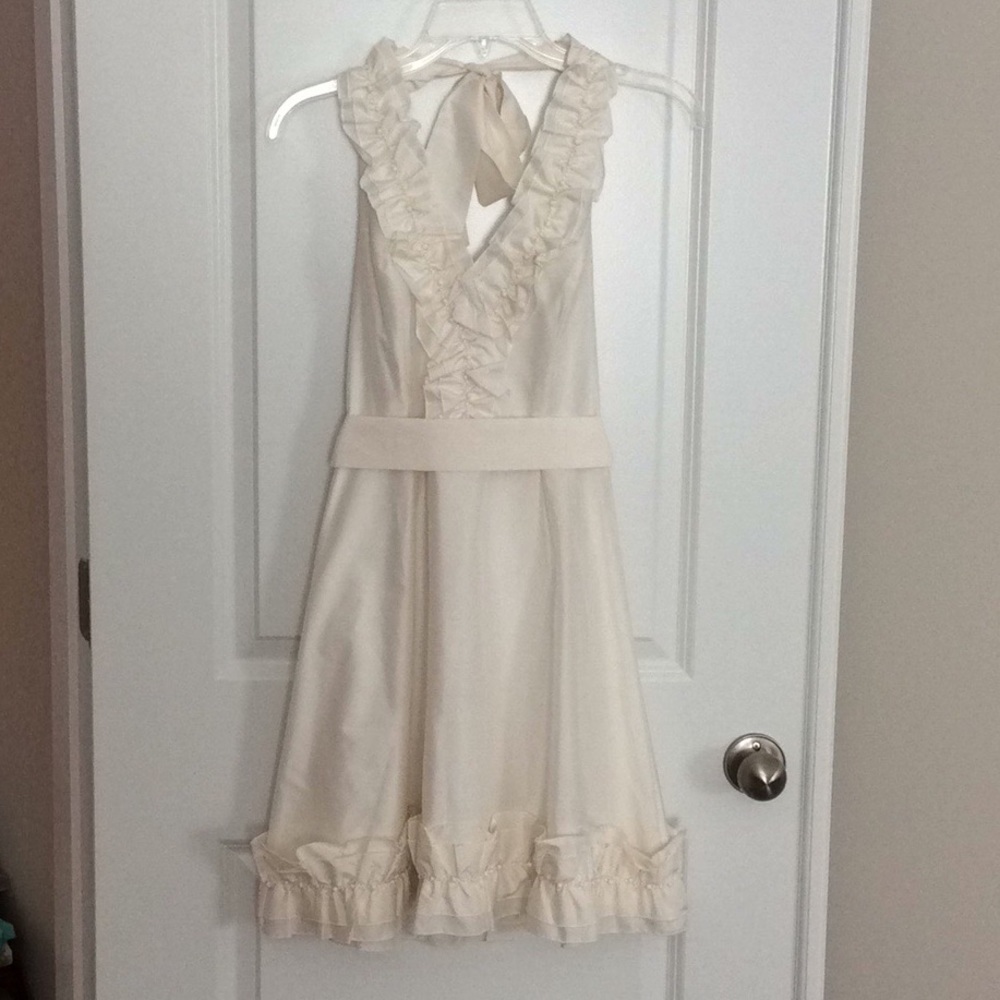 Lilly Pulitzer white halter dress, size 0
